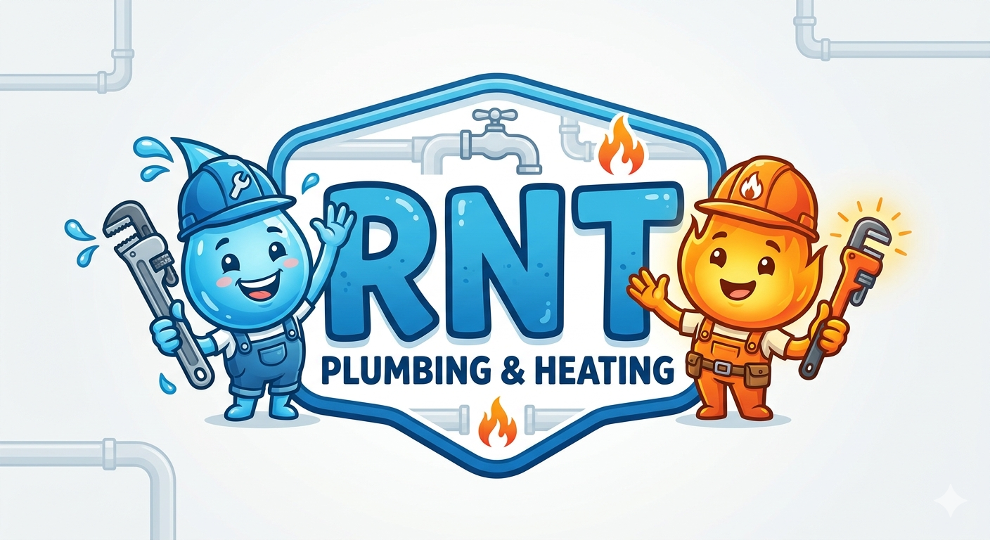 R N T Plumbing and Heating logo